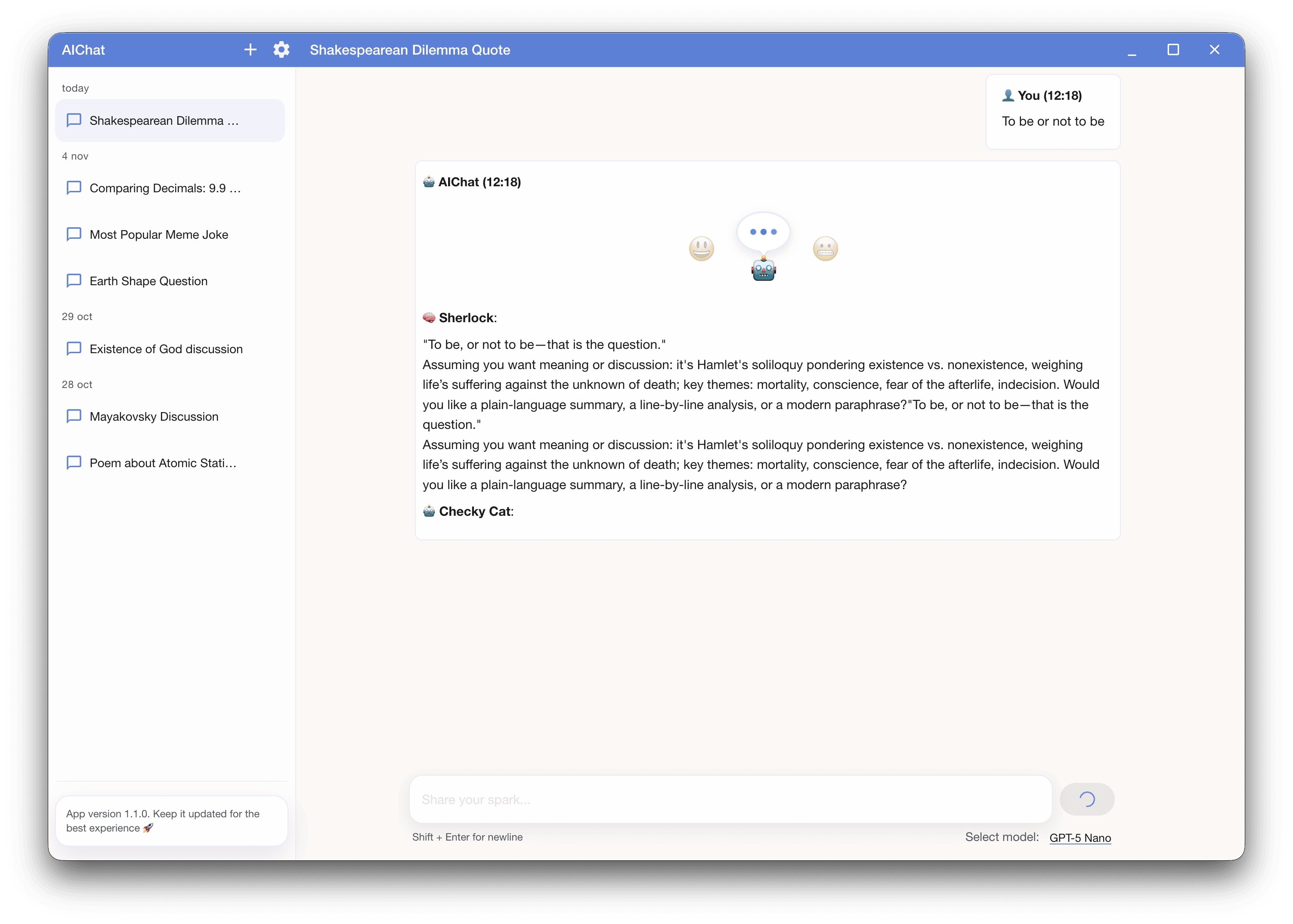Group Brainstorm feature